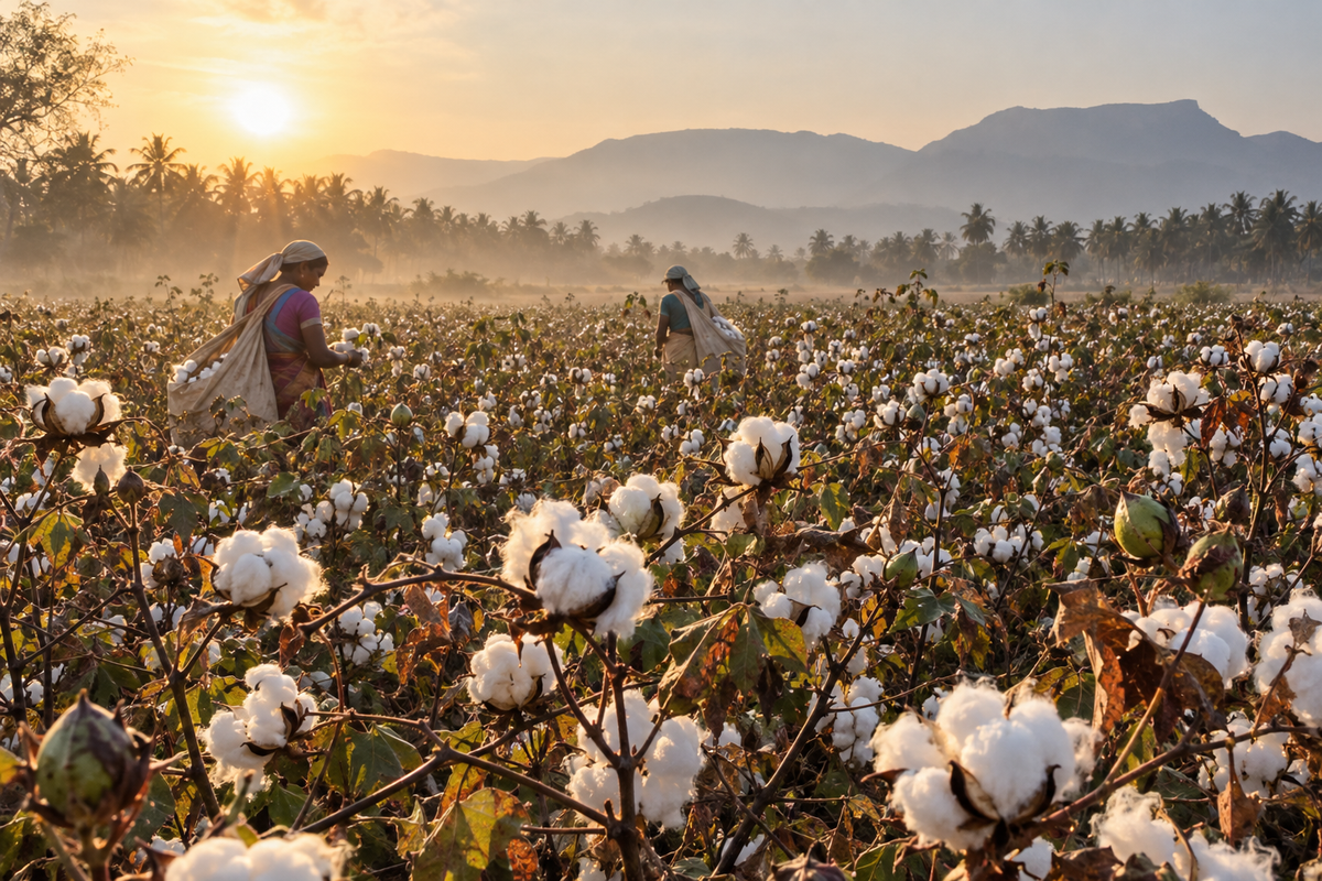 India grows more cotton than anyone. It imports the cotton for its best shirts.
